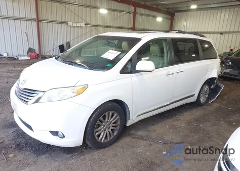 2014 Toyota Sienna Xle V6 8 Passenger from USA, damaged, VIN 5TDYK3DC4ES495522